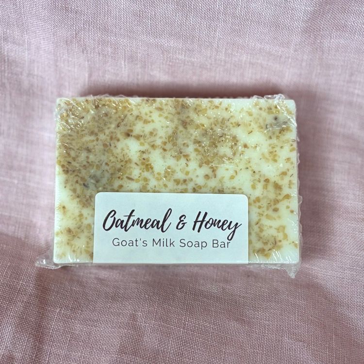 Oatmeal & Honey Goat's Milk Soap Bar
